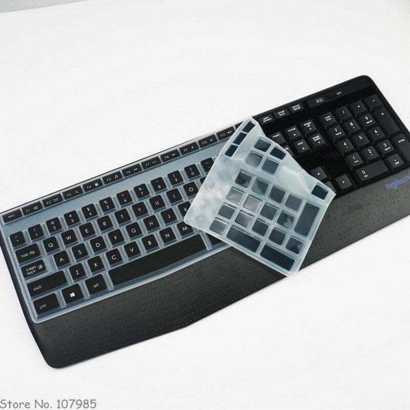 Cover Pelindung keyboard Wireless Bluetooth Logitech MK345 K345 MK 345 Bahan Silikon Anti Debu