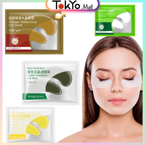 Images Masker Mata Panda Sachet (Sepasang) Eye Patch / Masker Mata Eye Mask Travel Portable Mata Lel
