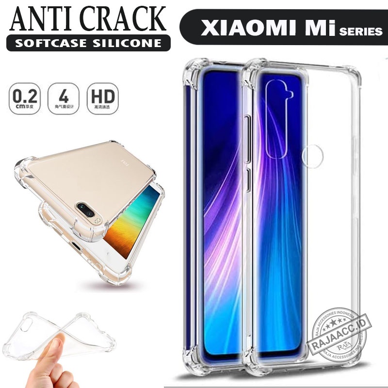 Anti Crack Xiaomi Mi A1 Mi A2 Lite Mi Max 2 Soft Case Silikon Bening Case For Xiaomi Mi A1 Xiaomi Mi