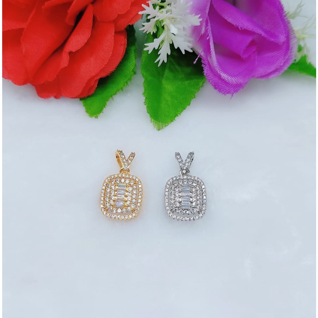 Set perhiasan kalung dan anting lapis emas A1,A2