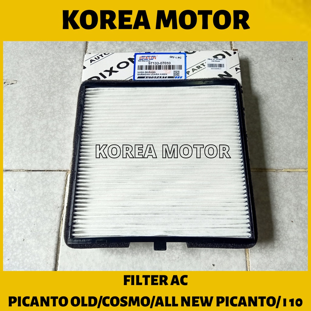 Jual Filter Udara AC KIA New Picanto Hyundai i10 Picanto Cosmo Shopee
