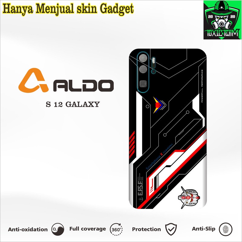 SKIN HANDPHONE ALDO S12 GALAXY GUNDAM