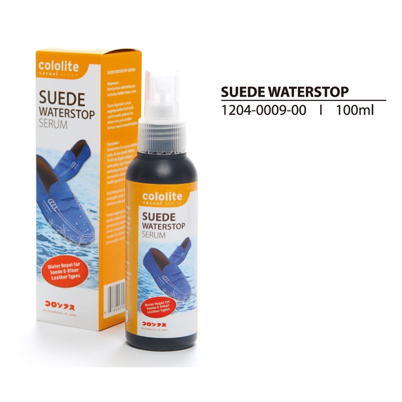 Ktmstore Suede Water Stop Serum Anti Air Sepatu Nubuck 100ml Cololite 0009