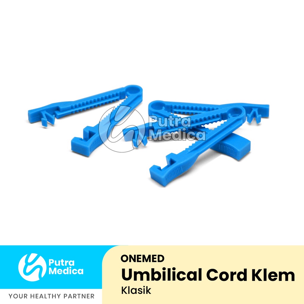 Onemed Umbilical Cord Clamp - 1 Pc / Umbilikal Klem / Penjepit Tali Pusat Pusar