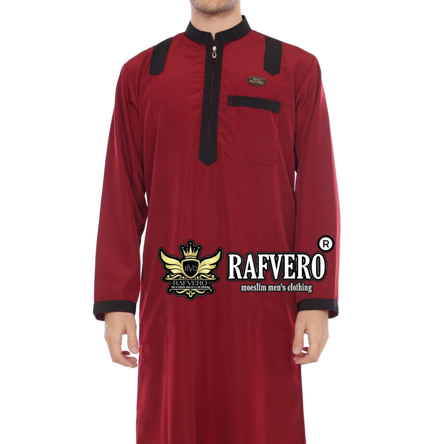 Pakaian Muslim Pria Gamis Jubah Al Zhein Original Rafvero