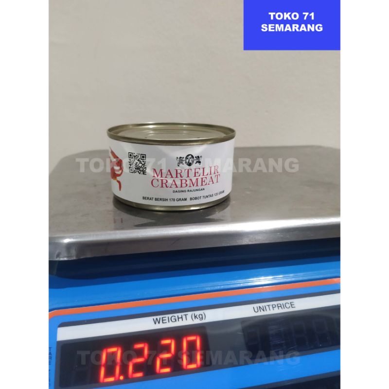 

Daging Rajungan Dalam Kaleng Martelir Crabmeat 170 gr