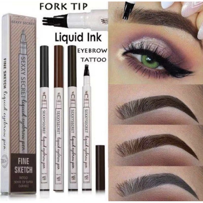 eyebrow Pensil Alis Sulam Alis Music Flower promo Eye brow Pen Tato tatto 3D