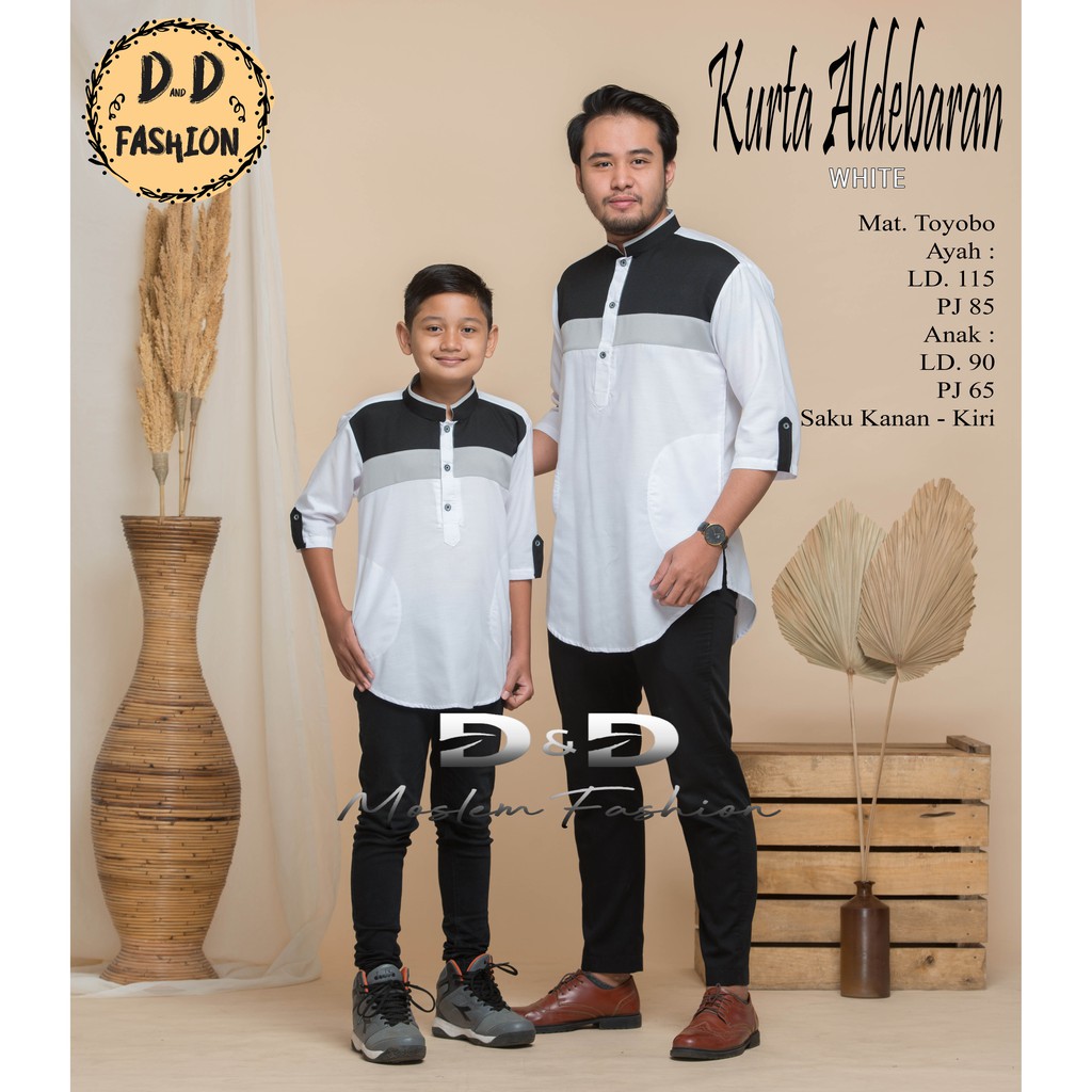 ALDEBARAN BAJU KOKO KURTA COUPLE BY DnD