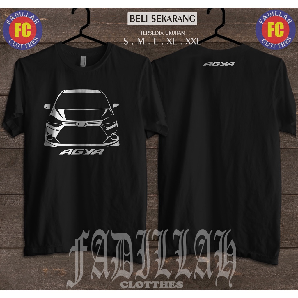 Kaos Mobil Toyota Agya Baju Otomotif