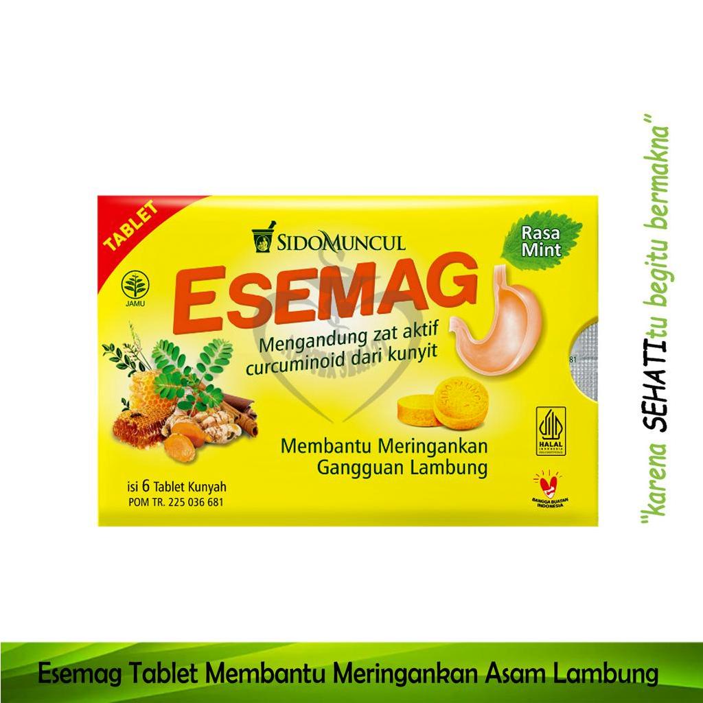 Esemag Tablet Meringankan Gangguan Asam Lambung