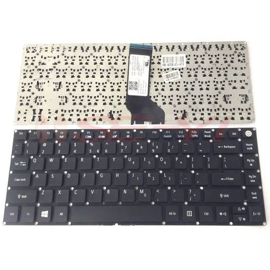 keyboard acer aspire E14 E5-473 e5-473g e5-422 e5-432 es1-432 On Off