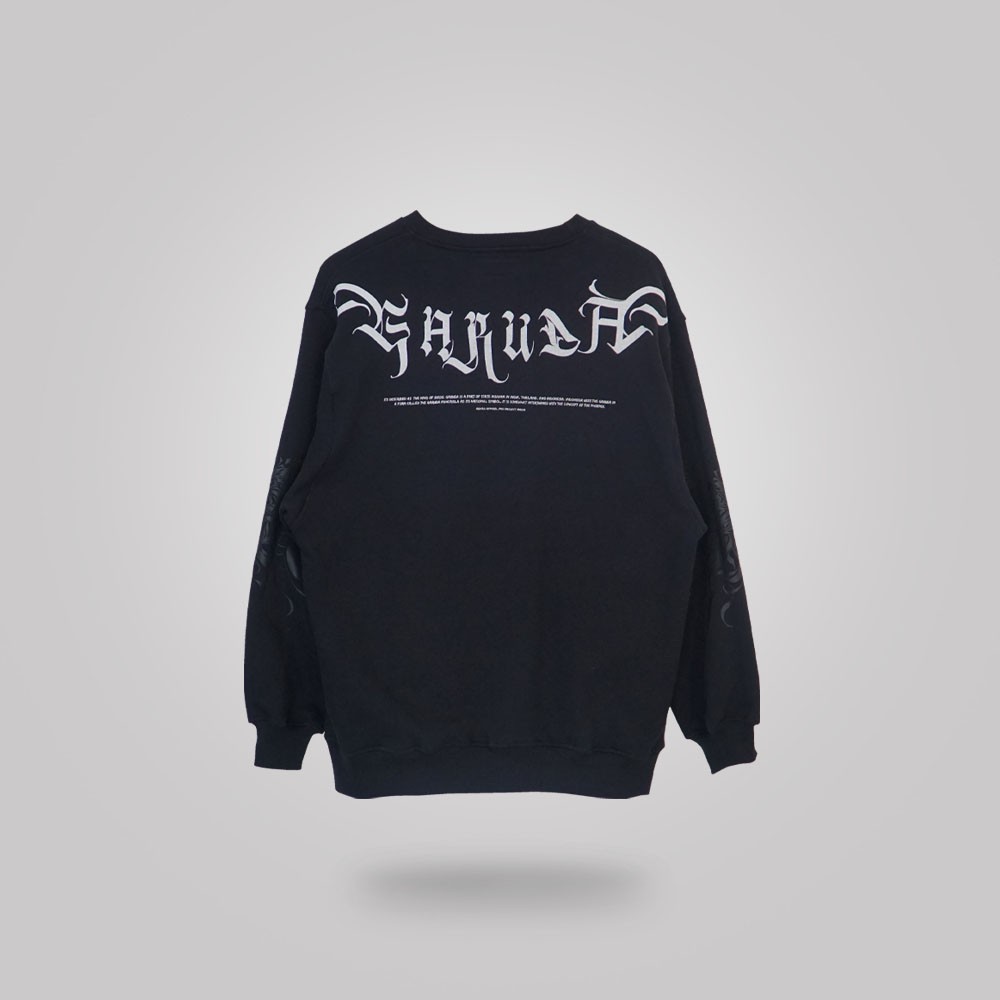 Sweater Oversized Garuda - Abyad Apparel Pro