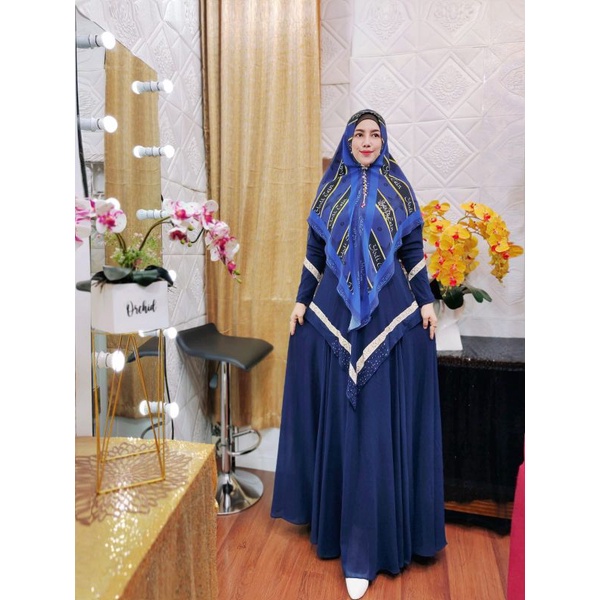 dress alaya premium set by yodizein