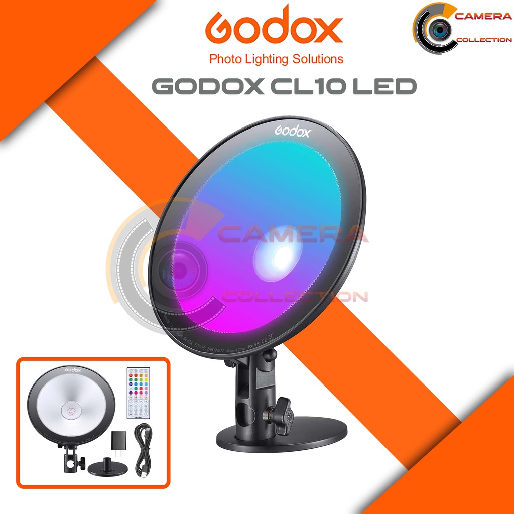 Godox CL10 LED Webcasting Ambient Light / Godox CL10 RGB