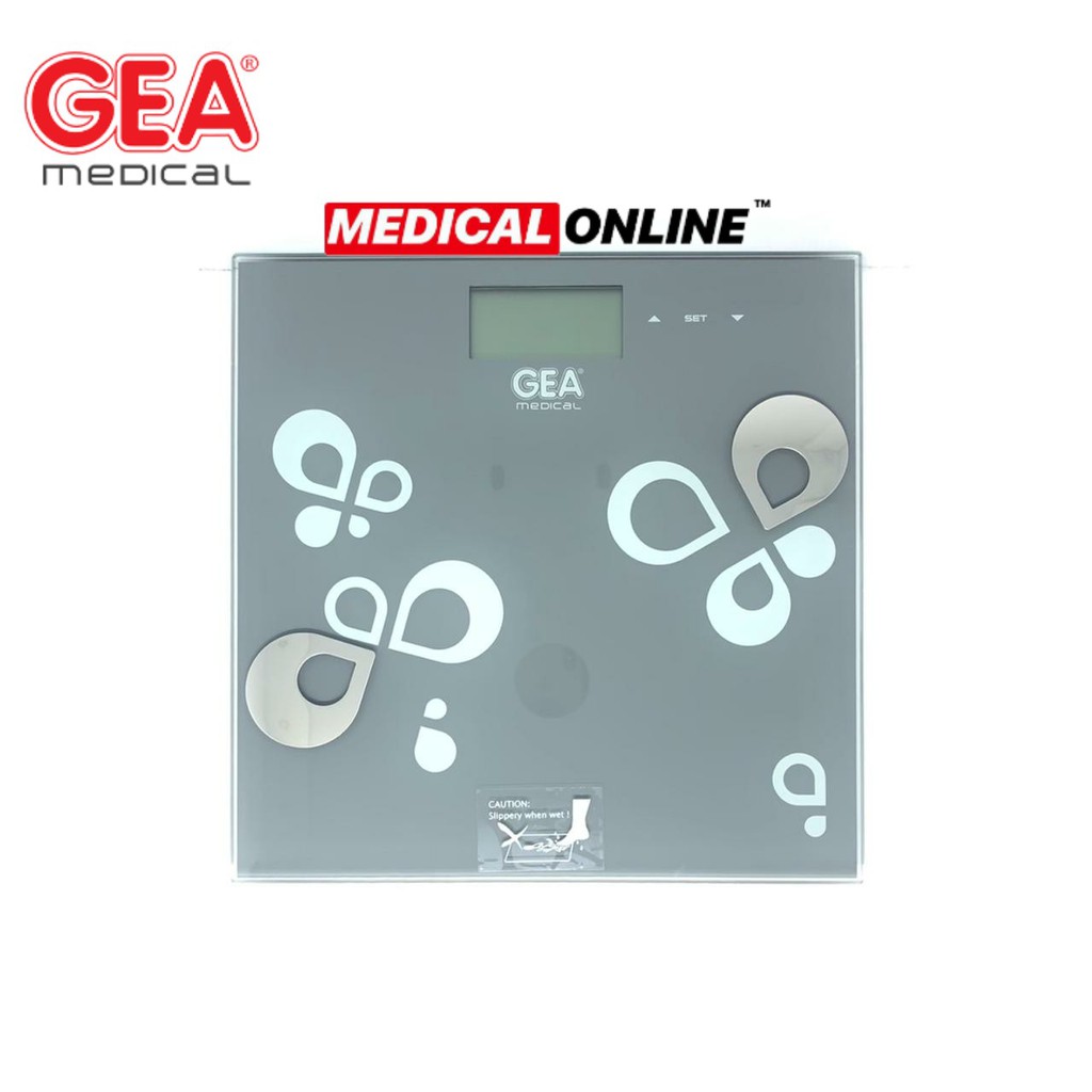 TIMBANGAN BADAN LEMAK DIGITAL BODY FAT SCALE EF981 EF-981 GEA ORIGINAL MEDICAL ONLINE MEDICALONLINE