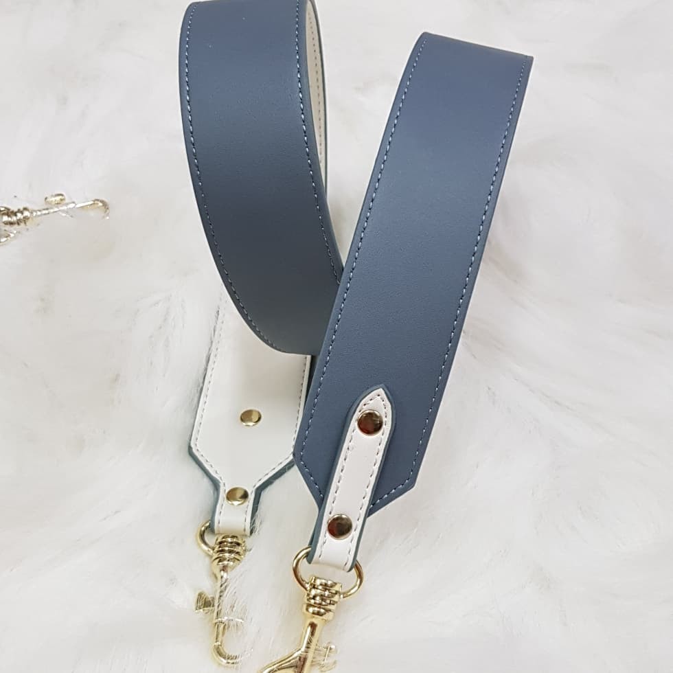 Daring Plain two tone bag strap