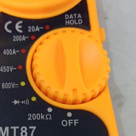 ✵ Tang Amper Mini Digital Clamp Meter MT87 ◌