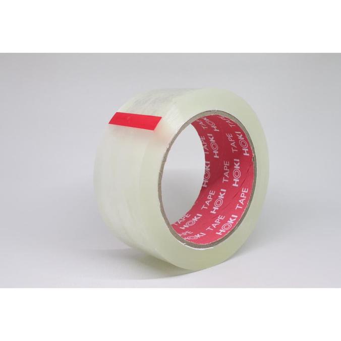 

Promo Gojek / Grab 1 Dus Lakban Bening/Coklat Hoki Tape 100 Yard Full Terbaru