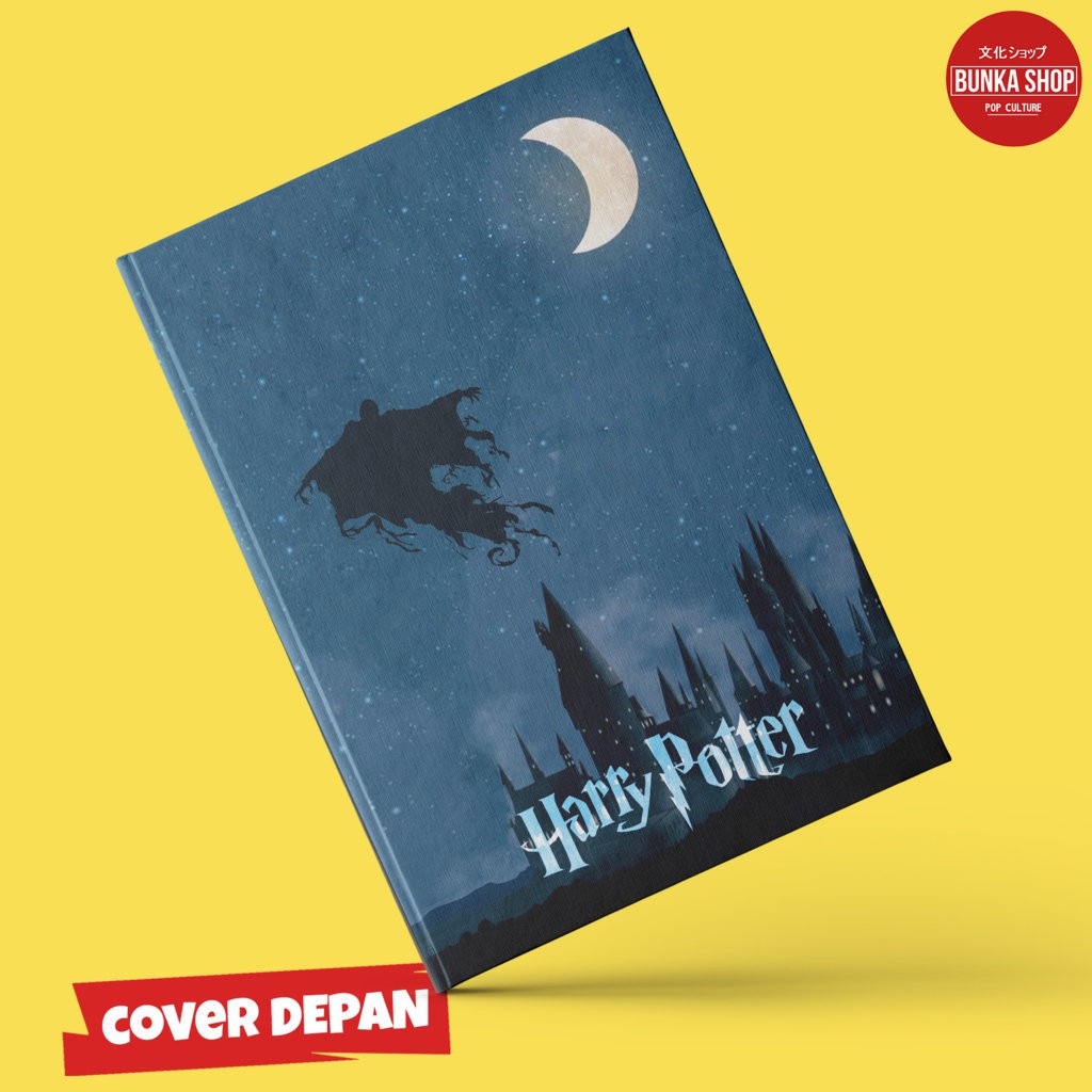 

Note Book Film Harry Potter Hogwarts School Dementor Hardcover A5 Jurnal Agenda Planner