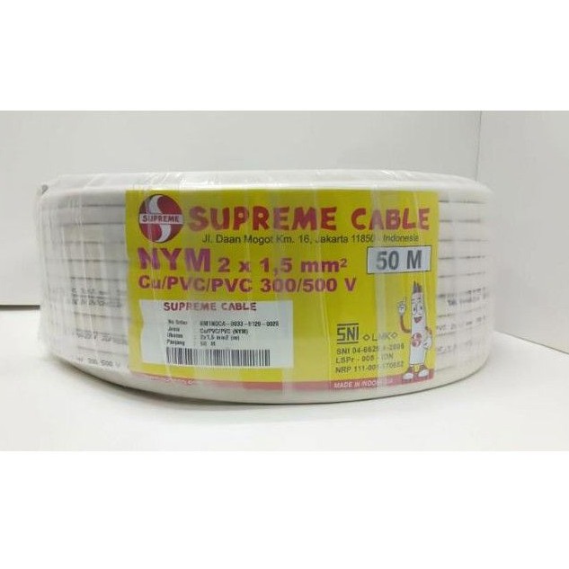 Kabel Supreme NYM 2X1,5mm 50m
