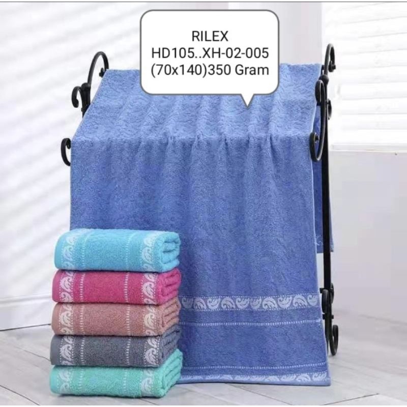 Handuk mandi Rilex 70x140cm murah berkualitas