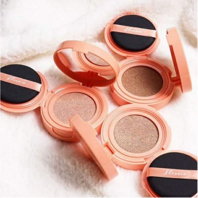 Promo COD Gratis Cushion Bedak Glowing Shannen No 01,02,03 Original Penyamaran Bekas Noda Bedak Cushion Anti Air / Bedak Cushion Waterproof / Cushion Bedak 2 in 1 / Cushion Bedak Buat Remaja / Cushion / Cushion Foundation Matte / Bedak Anti Air