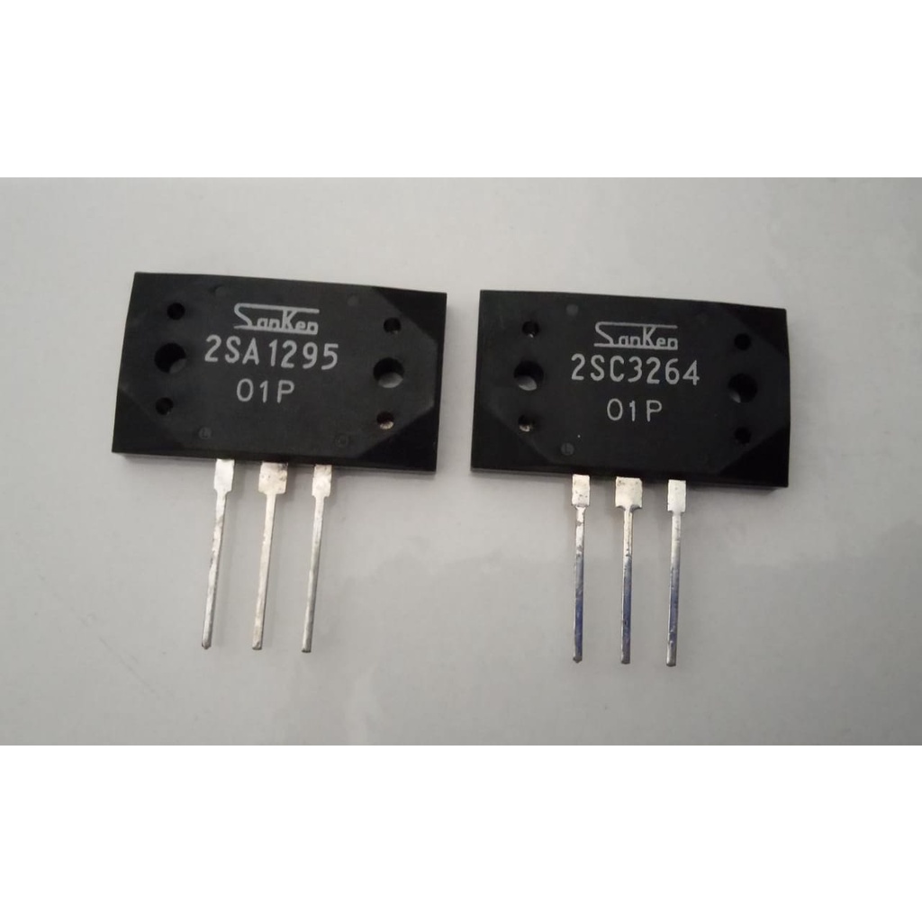 Transistor SANKEN 01P 2SA1295 2SC3264 / A1295 C3264 / A 1295 C 23264  Original Japan 1set