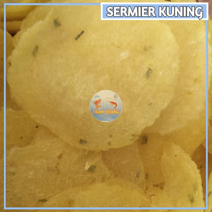 

[ 5kg ] Kerupuk / Krupuk Mentah / Krecek Sermier Samiler Putih Kuning / Keripik