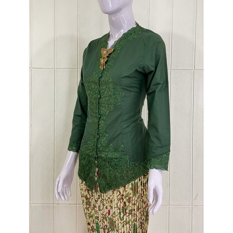 Kebaya encim kartini bordir senada || atasan tradisional || terbaru best seller || sudah ready