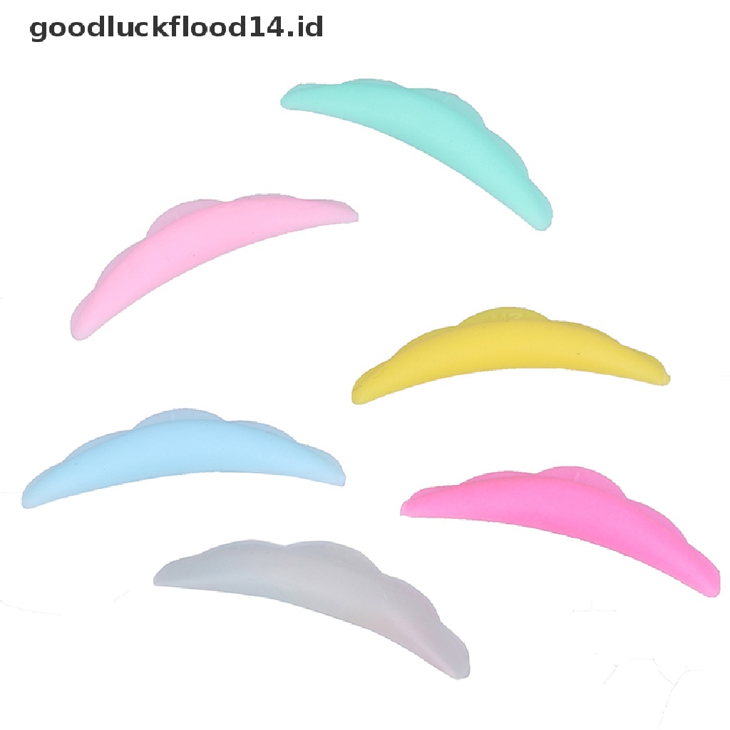 [OOID] 5Pairs Lash Lift Shields (XS S M L XL) Silicone Pads Eyelash Perm Rods Curlers ID