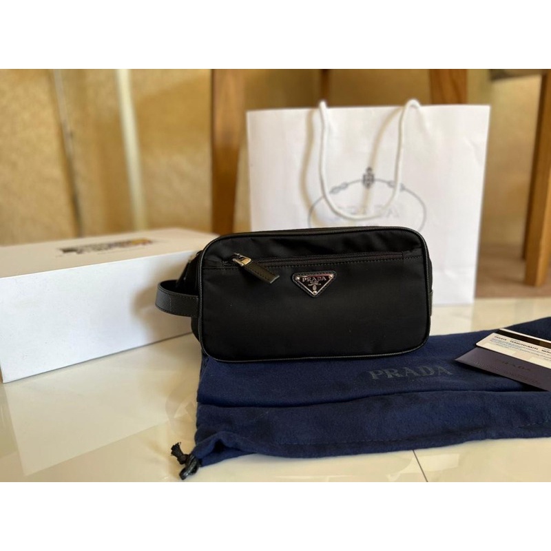 Clutch Pra Da Top Quality Nylon 2NA819