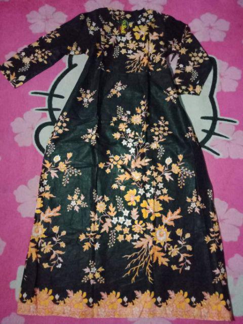 Couple Sakura Gamis Katun Batik