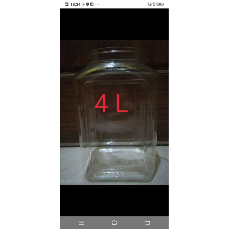 toples cupang 4liter