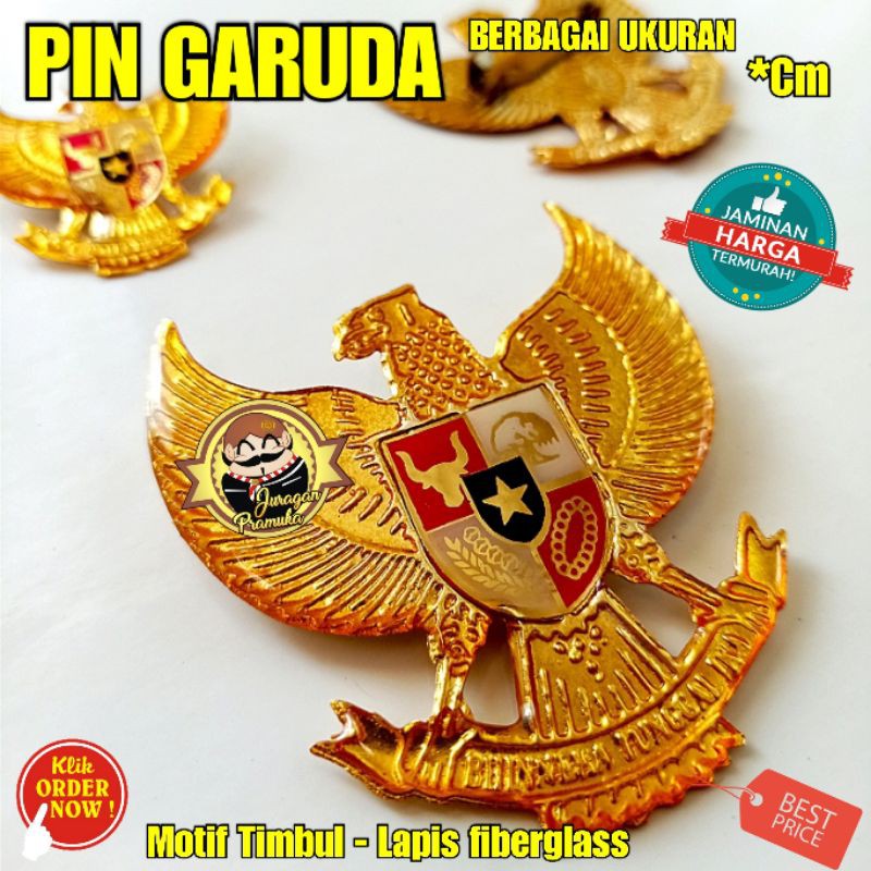 PIN GARUDA BERBAGAI UKURAN  (2,5) (3) (3,5) (4) (4,5) (5) (6)