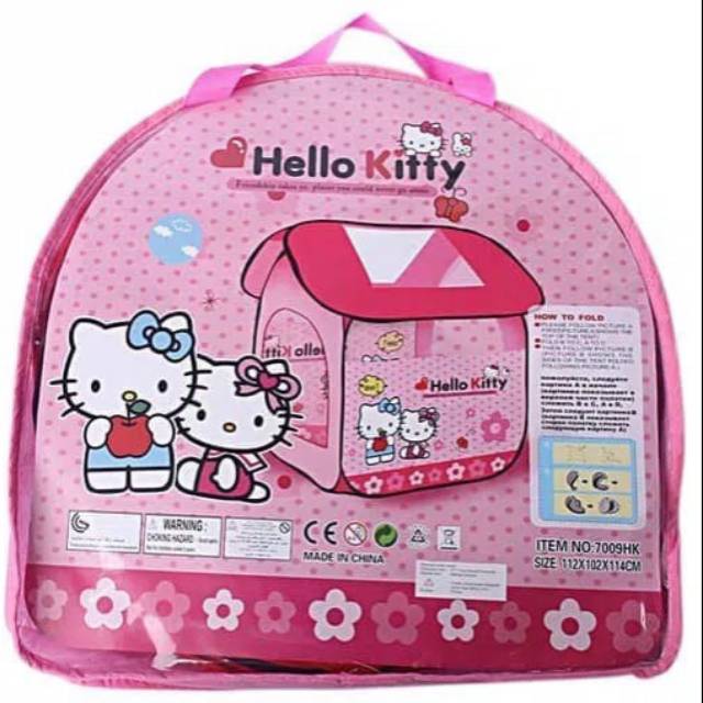 Tenda rumah anak hello kitty. Mainan anak besar