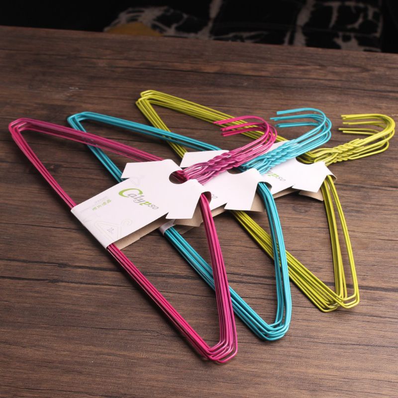 Hanger Kawat Warna / Hanger Baju Stenlis Lapisan
