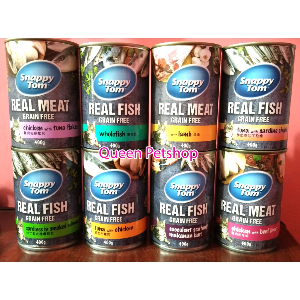 Snappy tom adult kaleng 400gr - Makanan kucing Snappy Tom adult kaleng 400gr