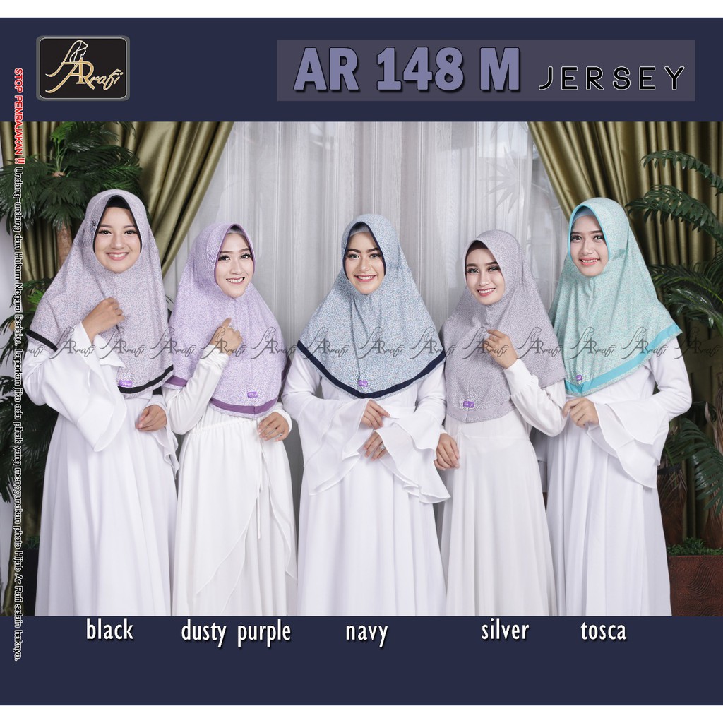 HIJAB SERUT MOTIF ARRAFI