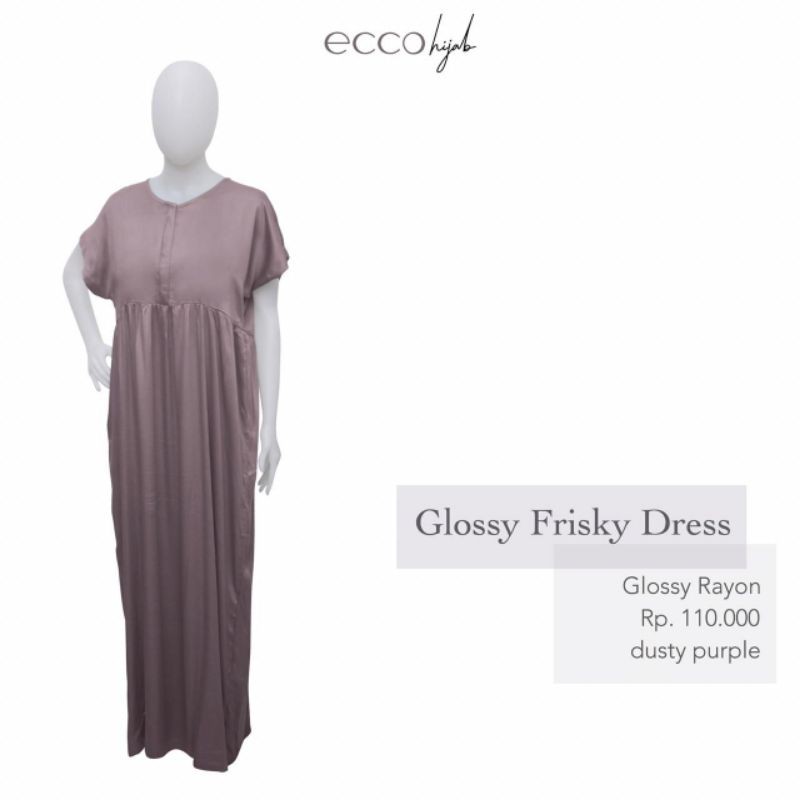 Glossy Frisky Purple by ecco hijab