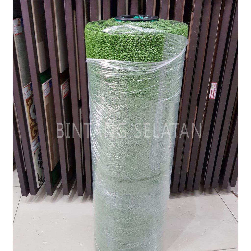 RUMPUT SINTESIS HIJAU KARPET ARTIFICIAL GRASS/ RUMPUT DEKORASI PER 5M