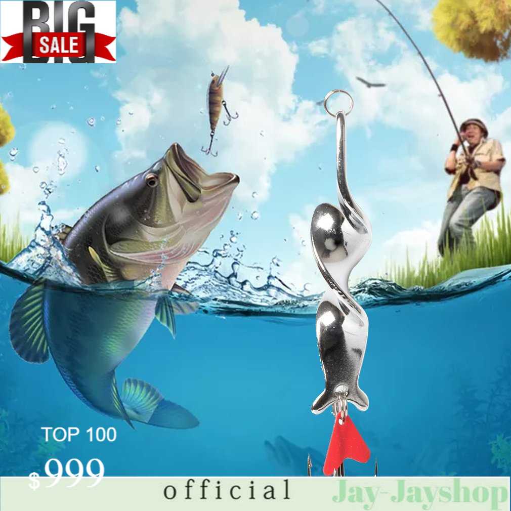 JYJ Umpan Pancing Ikan Spinning Spoon Fishing Lure 6CM 10G - YB20