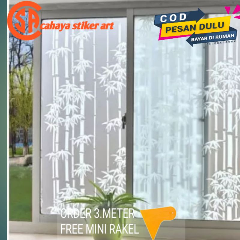 stiker motif bunga stiker jendela stiker kaca rumah stiker motif cantik