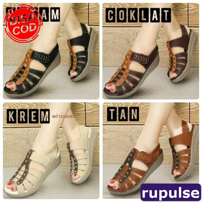 Sandal Sendal Wanita Terbaru Kekinian Cewek Remaja Dewasa Korea W XK454 Sepatu Sandal Wanita Repli