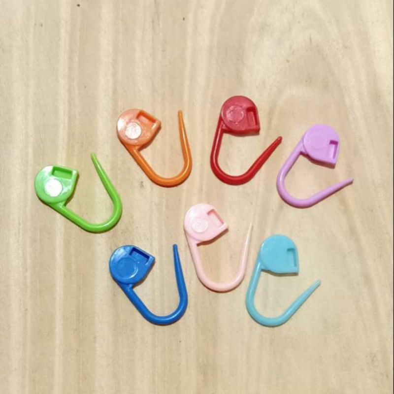 PENITI HIJAB RAINBOW BAHAN PLASTIK