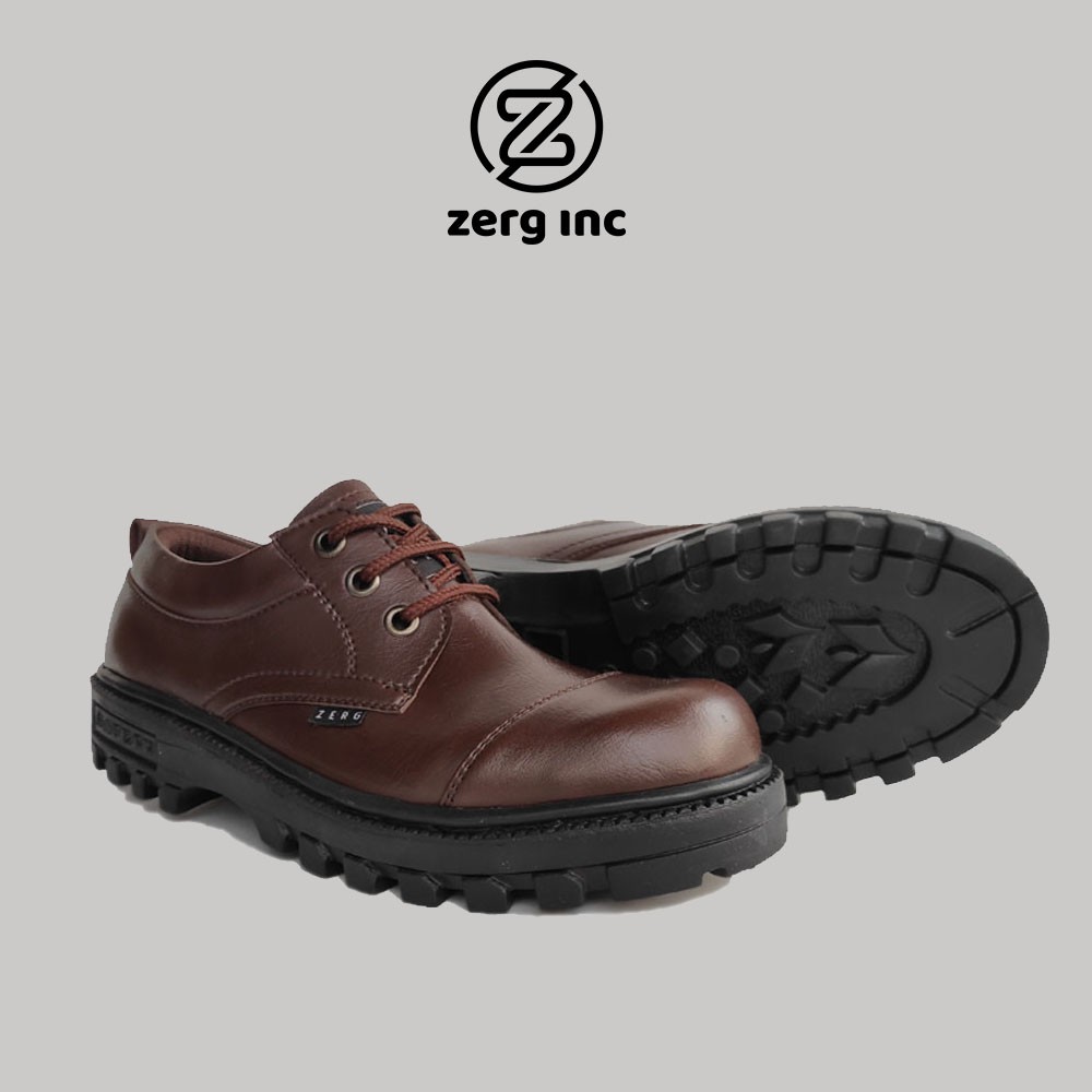 SEPATU SAFETY SEMI BOOTS KICKERS PRIA KULIT BOOT SAVETY BUT SEPTI BUTS SEVTI BOT SEPTY BOTS SEFTY