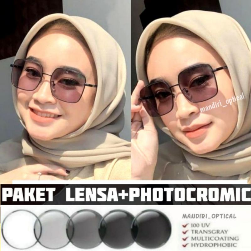 Frame kacamata kotak (paket frame+lensa antiradiasi) | kacamata photocromic | gratis lensa minus | kacamata wanita | kacamata murah | kacamata kekinian | kacamata 0095