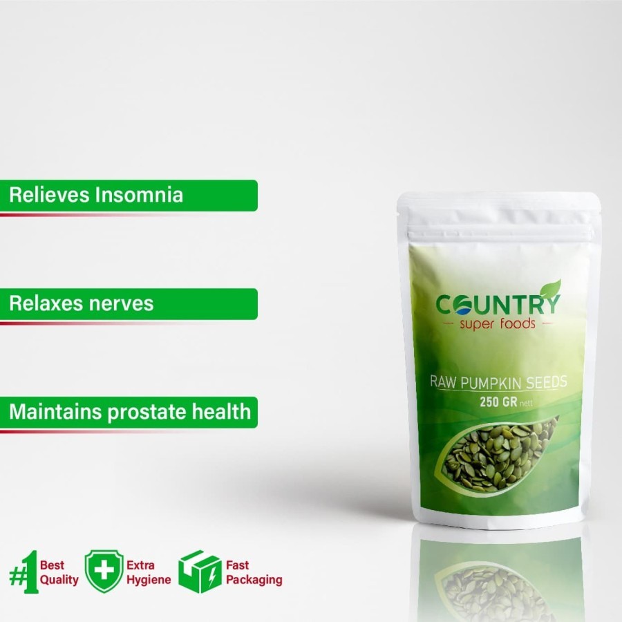 

250 gr - Raw Pumpkin Seeds | Biji Labu Mentah