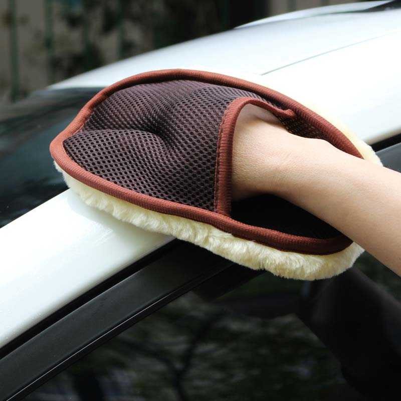 Kain Lap Mobil Wool Model Sarung Tangan