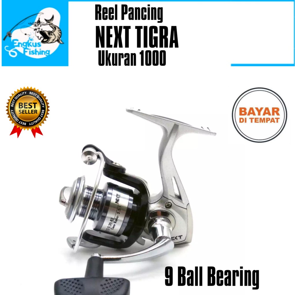 Reel Pancing Tigra 2000,4000 &amp; 6000 (8+1 Bearing) Kuat Galatama Murah