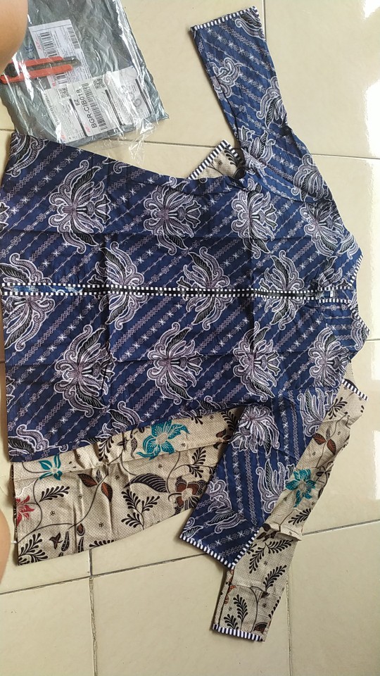 Atasan Batik Blouse Seragam Batik Solo Batik Kantor Baju Batik Wanita Bd  084